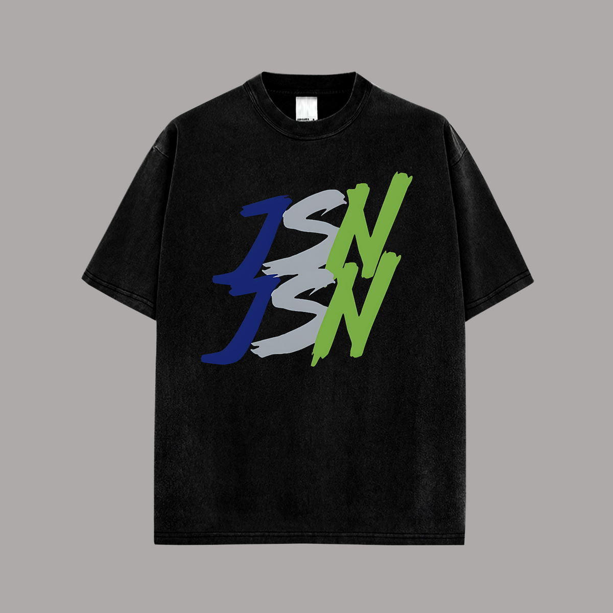 Jaxon Smith-Njigba Seattle Seahawks Edition Double Printed Oversize Lightweight Cotton T-Shirt